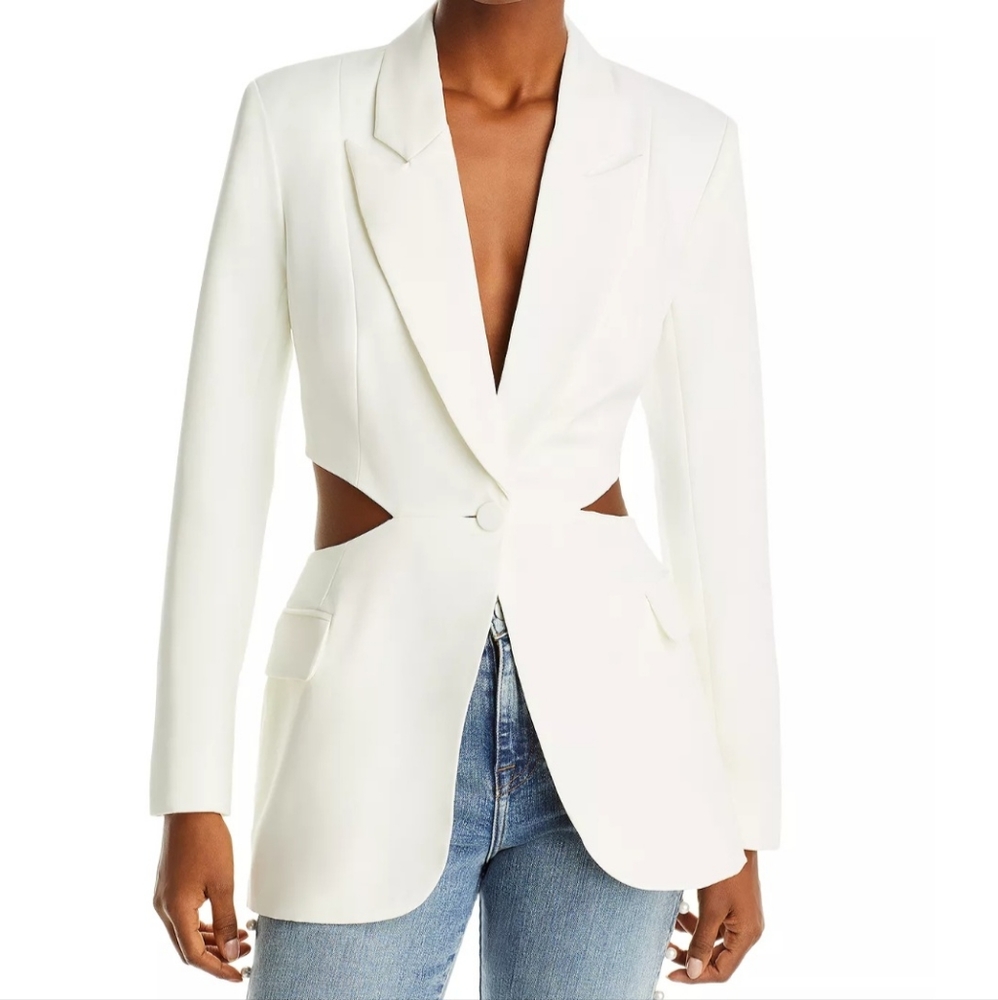 FRAME Cutout Blazer